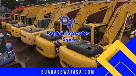 Rental Excavator Depok Buana Sewa Jasa