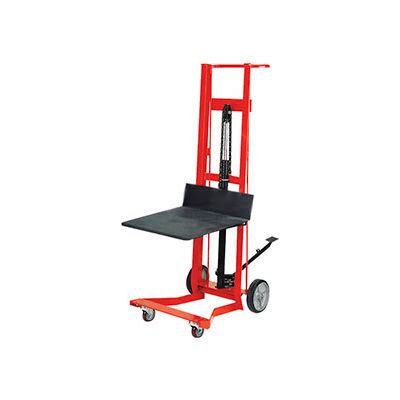 Wesco Foot Pedal Platform Lift Truck Four Wheel Style Lb Cap