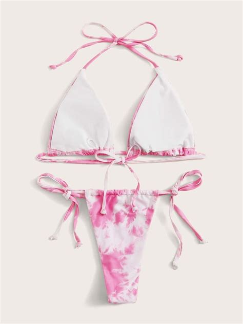 Cotton Triangle Black Bikini Set Size Free Size At Rs Piece In Delhi