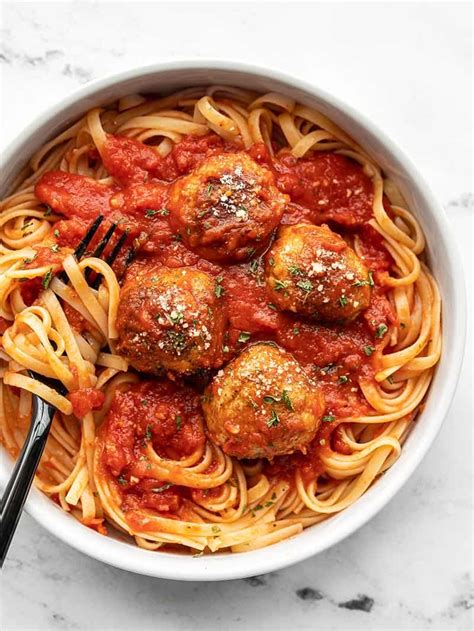 Simple Chicken Parmesan Meatballs Budget Bytes