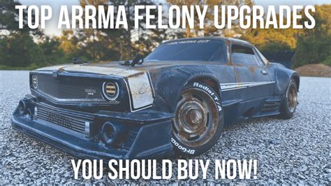 Top 10 Arrma Felony Upgrades You Should Buy NOW! - Arrma Cars Reviews