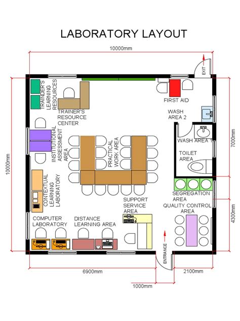 Laboratory Layout.R3 | PDF