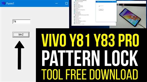 Vivo Y Y Pro Pattern Lock Remove With Format Tool It S Free Youtube