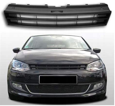 GRILL ATRAPA VW POLO 6R 09 14 CZARNY BEZ ZNACZKA MM JO6R0853653OE Za