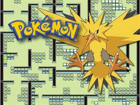 Pokemon Blue Power Plant Catching Zapdos GB YouTube