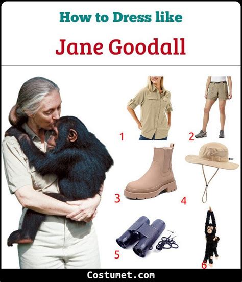 Jane Goodalls Costume For Halloween