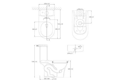 China High Quality One Piece Rimless Siphonic Flush Antibacterial