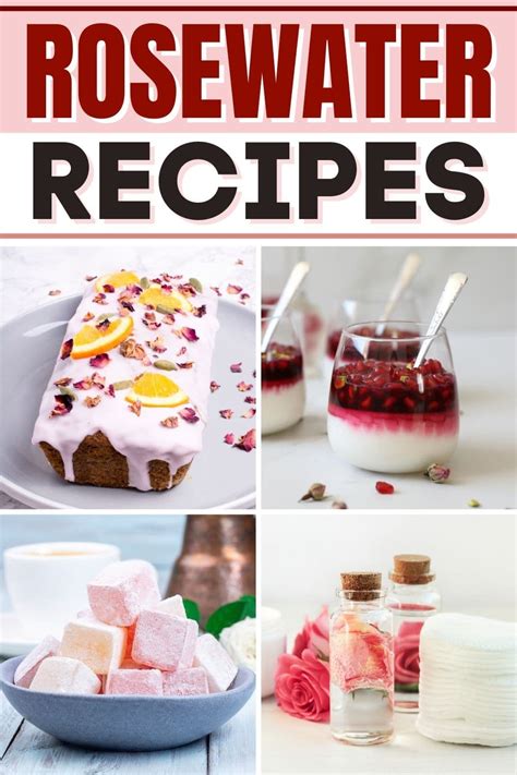 23 Rosewater Recipes To Try This Spring - Insanely Good