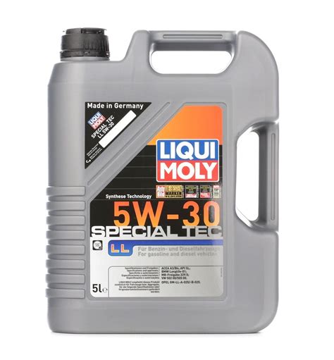 Óleo motor LIQUI MOLY Special Tec LL 5W 30 5l 1193 preço e experiência