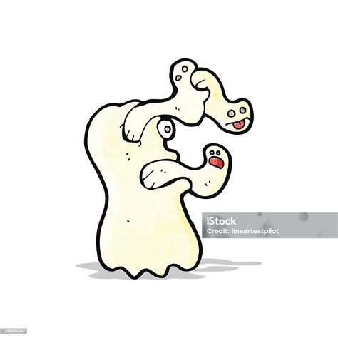 Spooky Cartoon Ghost Stock Illustration Download Image Now Bizarre Clip Art Cultures Istock