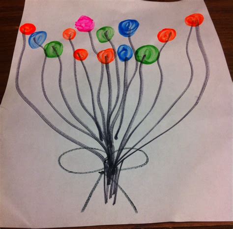 Preschool Storytime Crafts: Bouquet of Balloons