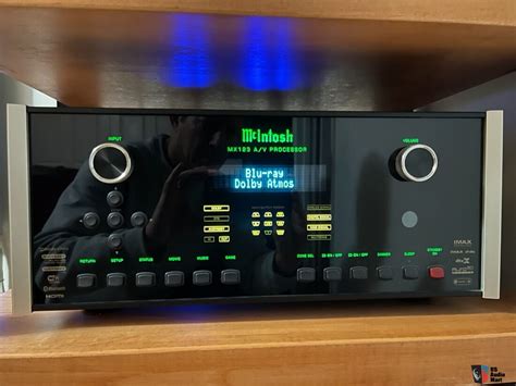 Mcintosh Mx123 Av Processor 4k Version Auction Us Audio Mart