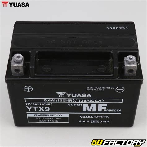 Batterie Yuasa Ytx V Ah Acide Sans Entretien Piaggio Zip Sym