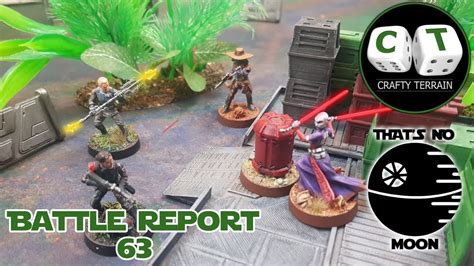 Star Wars Legion Battle Report Cad Bane And Asajj Ventress Vs Agent