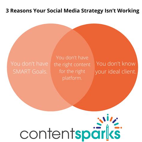 Reasons Your Social Media Strategy Isnt Working Contentsparks