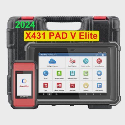 Original Launch X Pad V Years Obd Update Scan Tool Car