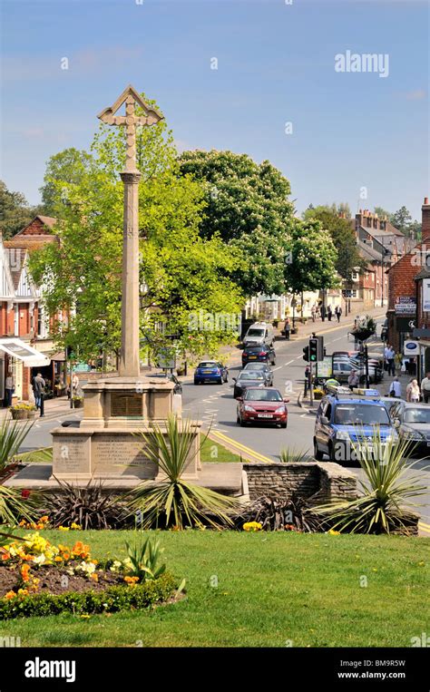 Haslemere town centre Stock Photo - Alamy