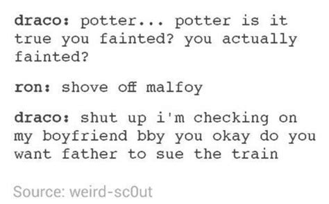 Drarry Trash Harry Potter Headcannons Gay Harry Potter Draco Harry Potter