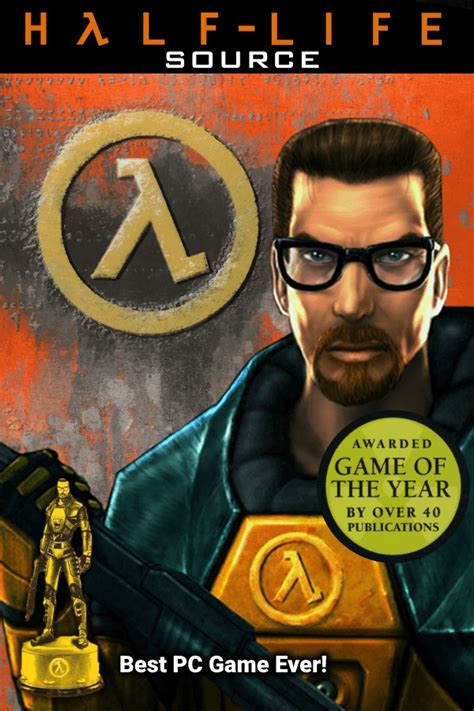 Half Life Source With The Game Of The Year Edition Awards To Differentiate The Cover From The