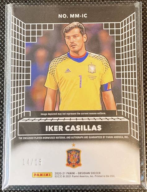 Yahoo Iker Casillas Panini Obs