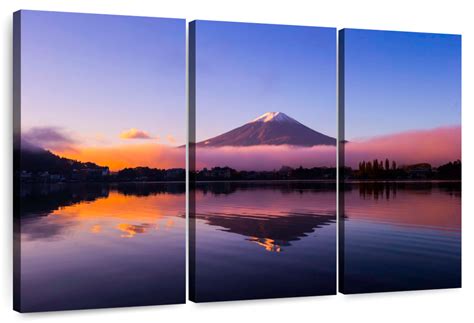 Mount Fuji Reflection Wall Art | Photography