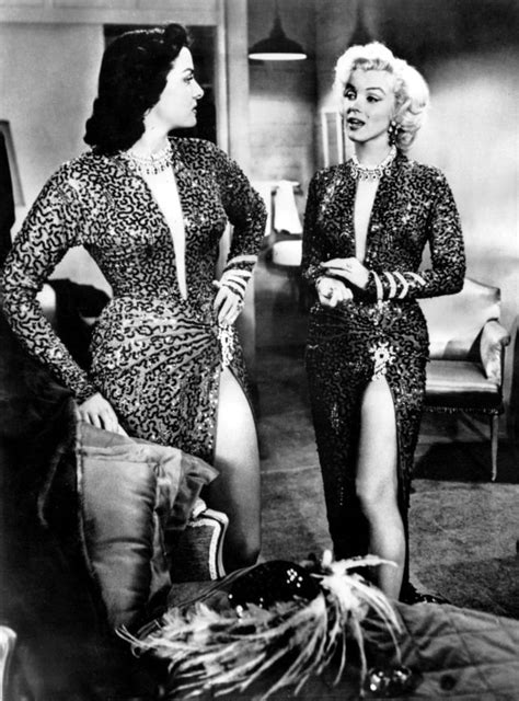 Stunning Photos Of Marilyn Monroe And Jane Russell While Filming