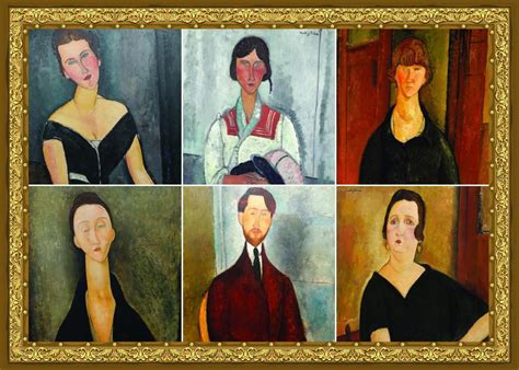 Puzzle Collage Modigliani Pieces Puzzlemania Fr