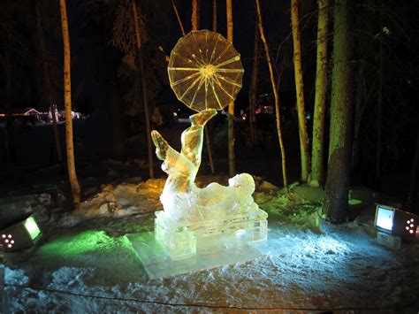 Alaska Fairbanks Ice Art Festival 2012