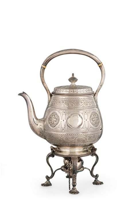 Samovar In Argento Sheffield Orafo Fenton Brothers Wannenes