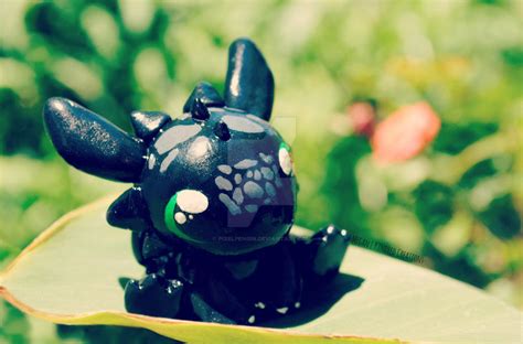 Baby Toothless By Pixelpengin On Deviantart