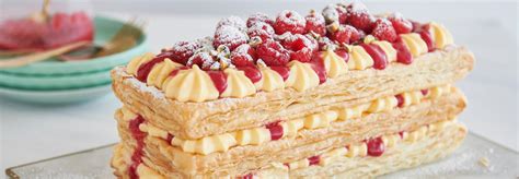 Easy Raspberry Mille Feuille Car Me Pastry