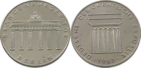 Ddr Medaille Brandenburger Tor Ss Ma Shops