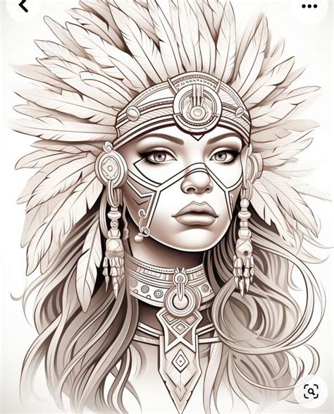 Pin By Nashae Ward Murray On Lve Indian Tattoo Design Warrior