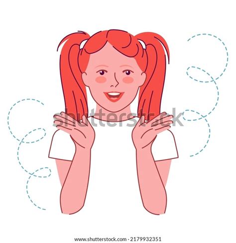 Preteen Girl Surprised Red Hair Over 1 Royalty Free Licensable Stock Illustrations And Drawings