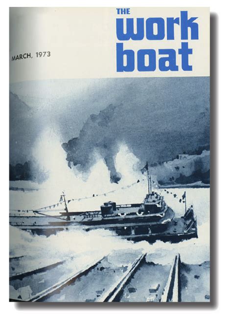 Workboat Looks Back March 1963 1973 1983 Workboat Commercial