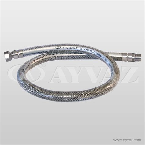 Ayvaz Flexible Metal Hoses With Braiding Without Braiding Gas