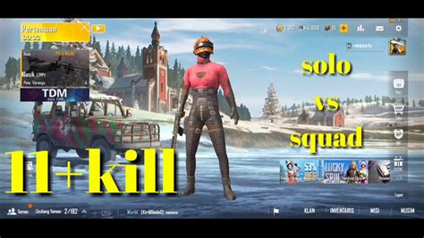 Gameplay Pubg Litesolo Vs Squadm416m41611killdi Rush 1 Squad