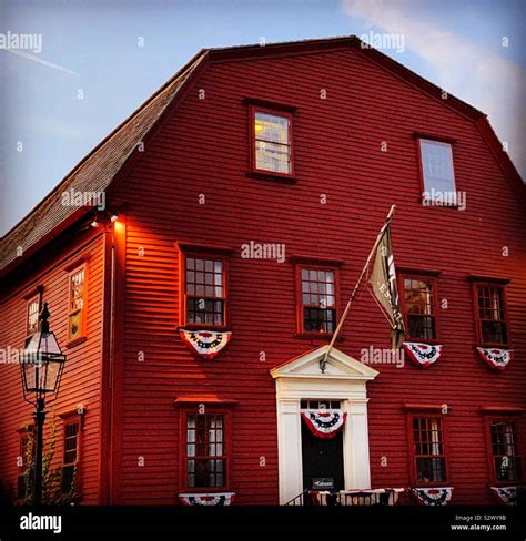 White Horse Tavern Newport Rhode Island United States Stock Photo