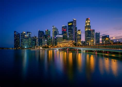 Singapore Skyline Wallpaper