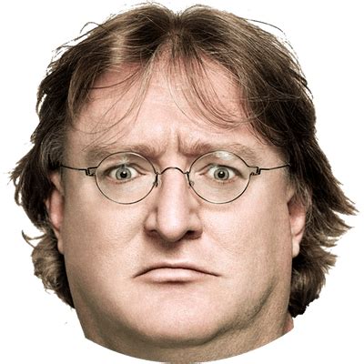 Gabe Newell Smile transparent PNG - StickPNG