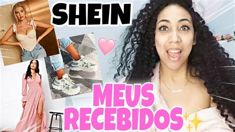 Recebidos Da Shein Roupas Sapatos E Bolsa Da Shein Muita Coisa