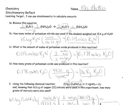 Empirical And Molecular Formula Worksheets