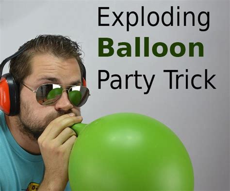 Exploding Balloon Without Touching It With Pictures Instructables