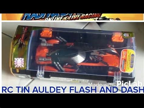 UNBOXING AND PLAY RC TIN AULDEY FLASH DASH BERMAIN RC YouTube