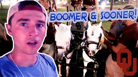 MEETING BOOMER AND SOONER (they fought) - YouTube