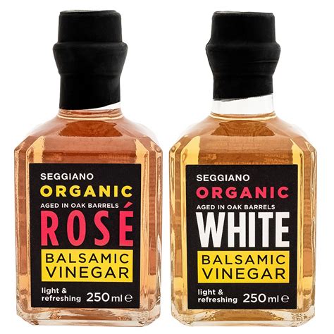 Organic White Balsamic Vinegar Italian Vinegar Glazes