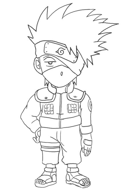 Desenho De Gaara De Naruto Para Colorir