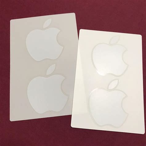 Apple logo stickers, Everything Else on Carousell