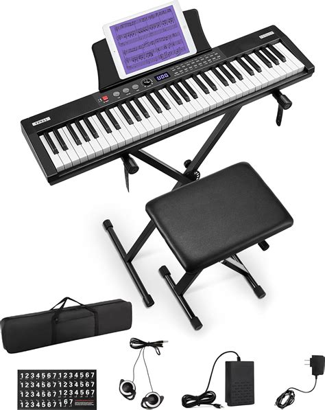 Amazon Fesley Keys Keyboard Piano For Beginners Portable