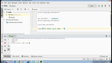 Variables Basics Type To Check Datatype Of Variables Input Method Python Tutorial Team